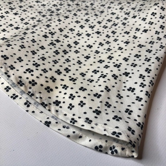 Urban Outfitters Y2K White Mini Skirt with Black Floral Print Mini Skirt, XS - Picture 7 of 11